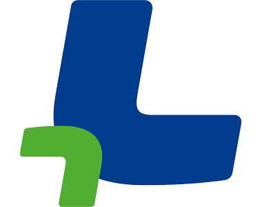 Setas azul e verde